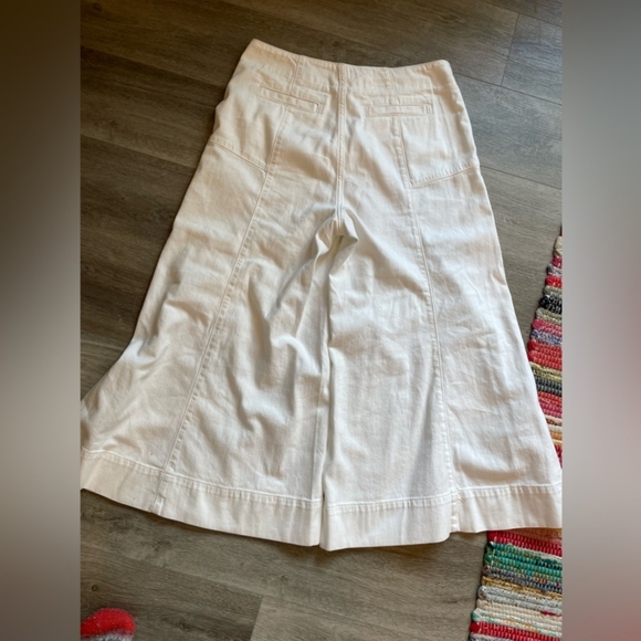 SOLDThe McKinley Regenerative Cotton Corset Wide-Leg Pants by Pilcro - Picture 5 of 7